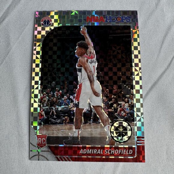 2019-20 Panini Hoops Premium Checkerboard Prizm  /149 Admiral Schofield RC #231 - Picture 1 of 4